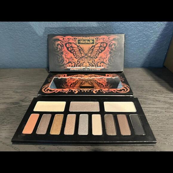 Kat Von D Monarch 12 Shade Eyeshadow Palette, New In Box Discontinued RARE - Picture 1 of 6